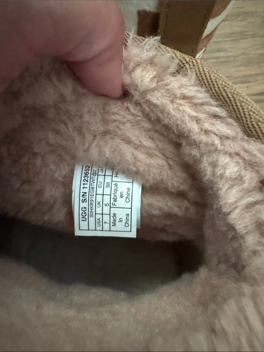 UGG Chestnut and White Cow Print Classic Short Boots